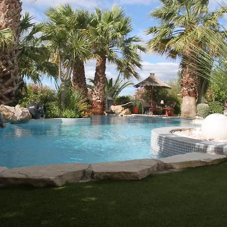 Villa Kaben Superbe 4 Etoiles, Piscine Chauffee, Sauna, Jacuzzi, Petanque, Sans Vis A Vis Saint-Genies-de-Fontedit